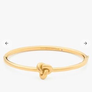 kate spade Double  knot hinged bangle